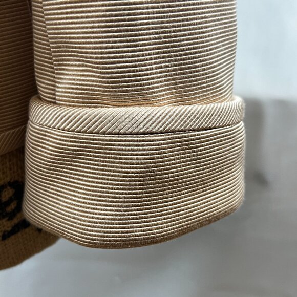 Talbots Tan Blazer Jacket Size 4 Petite Talbots Double Breasted - Picture 15 of 15